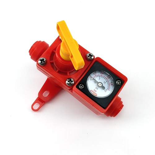 BlowTie2 Spunding Valve With Gauge - Duotight