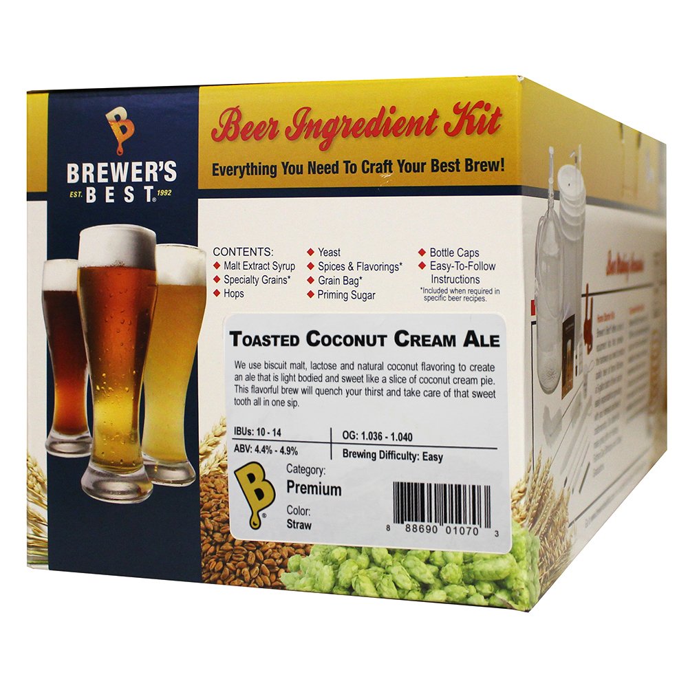 Brewer’s Best® Toasted Coconut Cream Ale Ingredient Kit