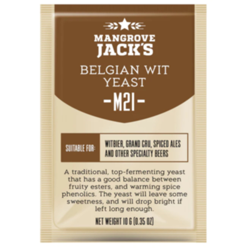 Mangrove Jack’s – M21 Belgian Wit Dry Yeast 10g