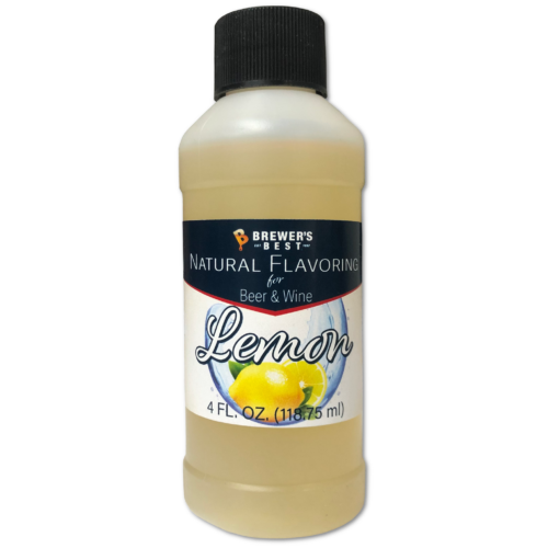 Lemon Natural Flavoring Extract 4oz