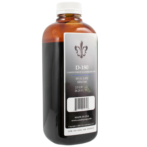 Candi Syrup - D-180 (Extra Dark) 2.5 LBS