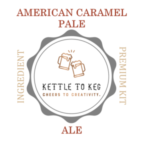 American Caramel Pale Ale – K2K Premium Beer Ingredient Kit (5 Gallons)