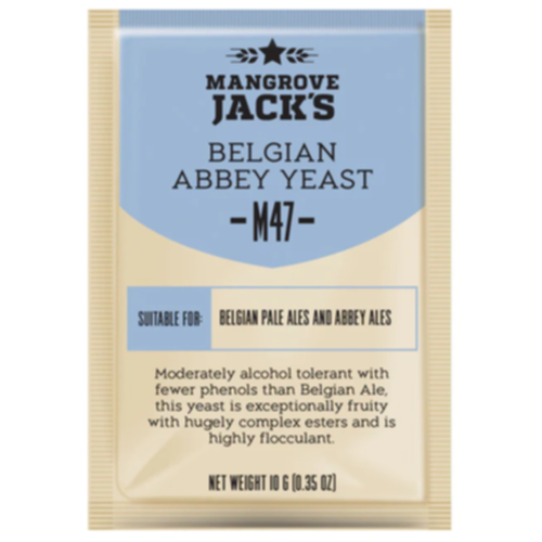 Mangrove Jack’s – M47 Belgian Abbey Ale Dry Yeast 10g