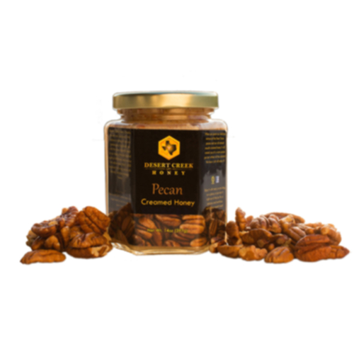 Creamed Pecan Raw Texas Honey