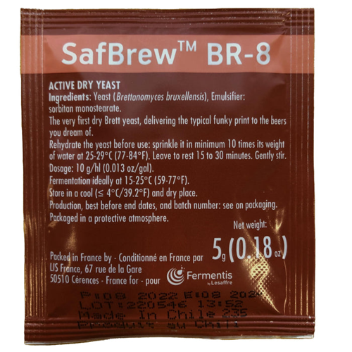 Fermentis – SafBrew BR-8 Dry Brettanomyces Yeast 5g