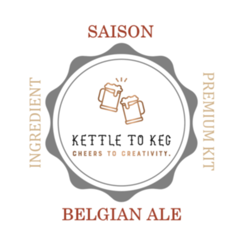 Saison Belgian Ale - K2K Premium Beer Ingredient Kit (5 Gallons)