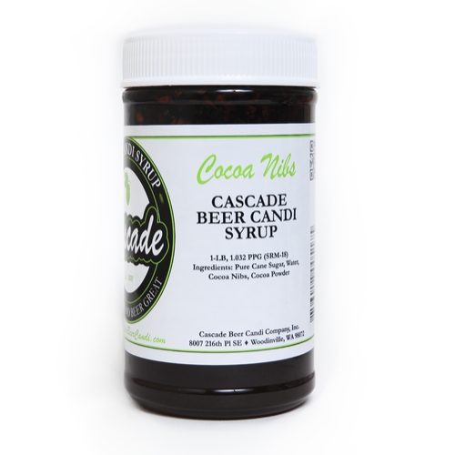 Cascade Beer Candi Syrup - Cocoa Nibs 1lb