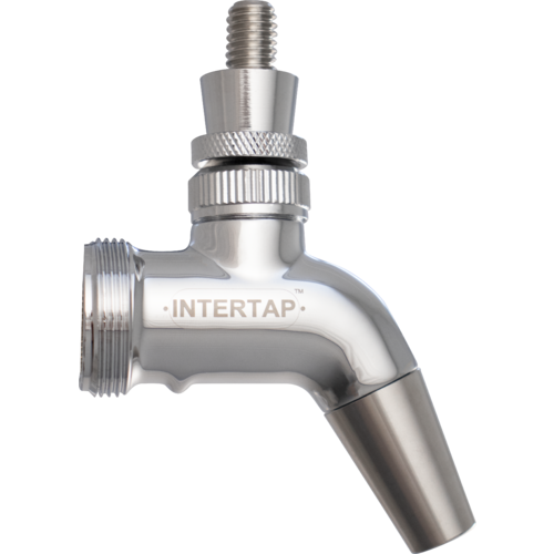 Intertap Forward-Sealing Stainless Steel Beer Faucet