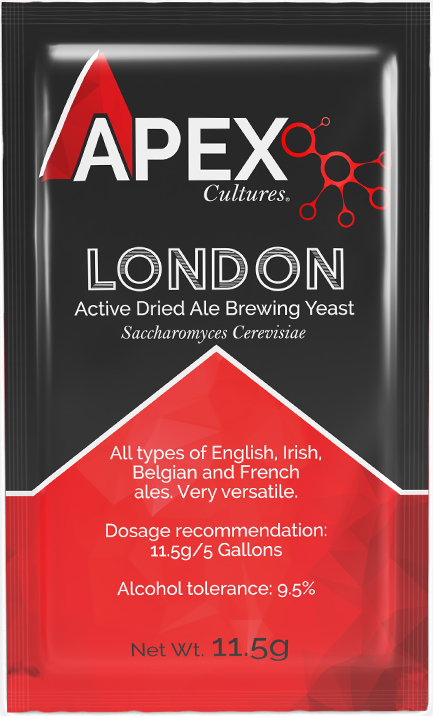 Apex Cultures - London English-Style Ale Yeast, 11.5g