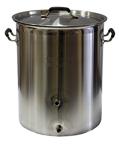 16 Gallon Brewer’s BeAst Brew Kettle with 2 Ports
