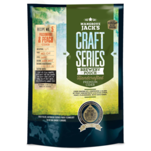 Mangrove Jack’s Peach & Passionfruit Cider Kit