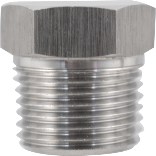 Plug - 1/2" MPT, Stainless Steel