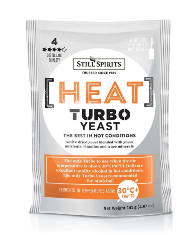 Still Spirits – Heat Turbo Yeast 4.97oz/141g