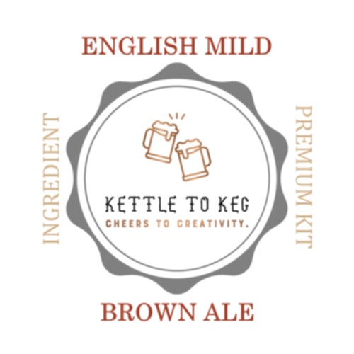 English Mild Brown Ale – K2K Premium Beer Ingredient Kit (5 Gallons)