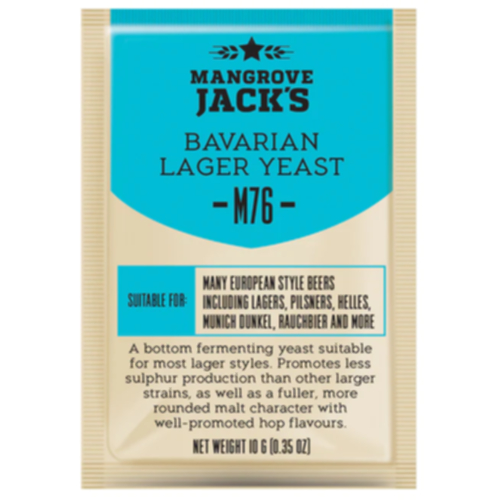 Mangrove Jack’s – M76 Bavarian Lager Dry Yeast 10g