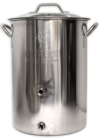 8 Gallon Basic Brewing Kettle with 2 Ports