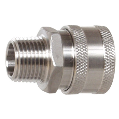 Quick Disconnect – Female QD x 1/2″ MPT, Stainless Steel