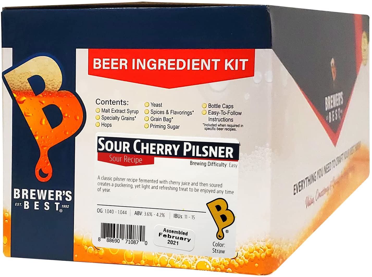 Brewer’s Best® Sour Cherry Pilsner Ingredient Kit