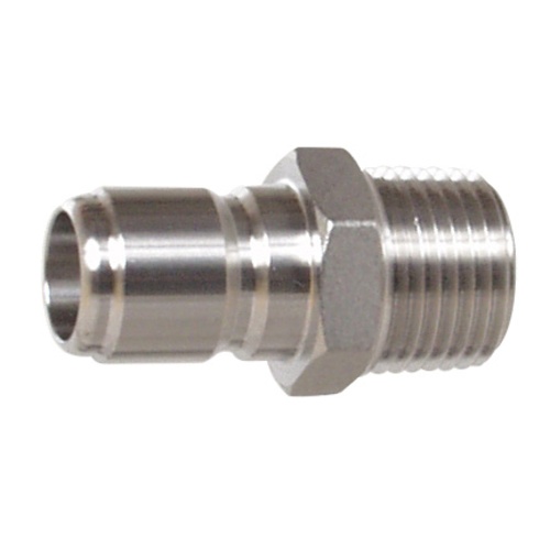 Quick Disconnect - Male QD x 1/2" MPT, Stainless Steel