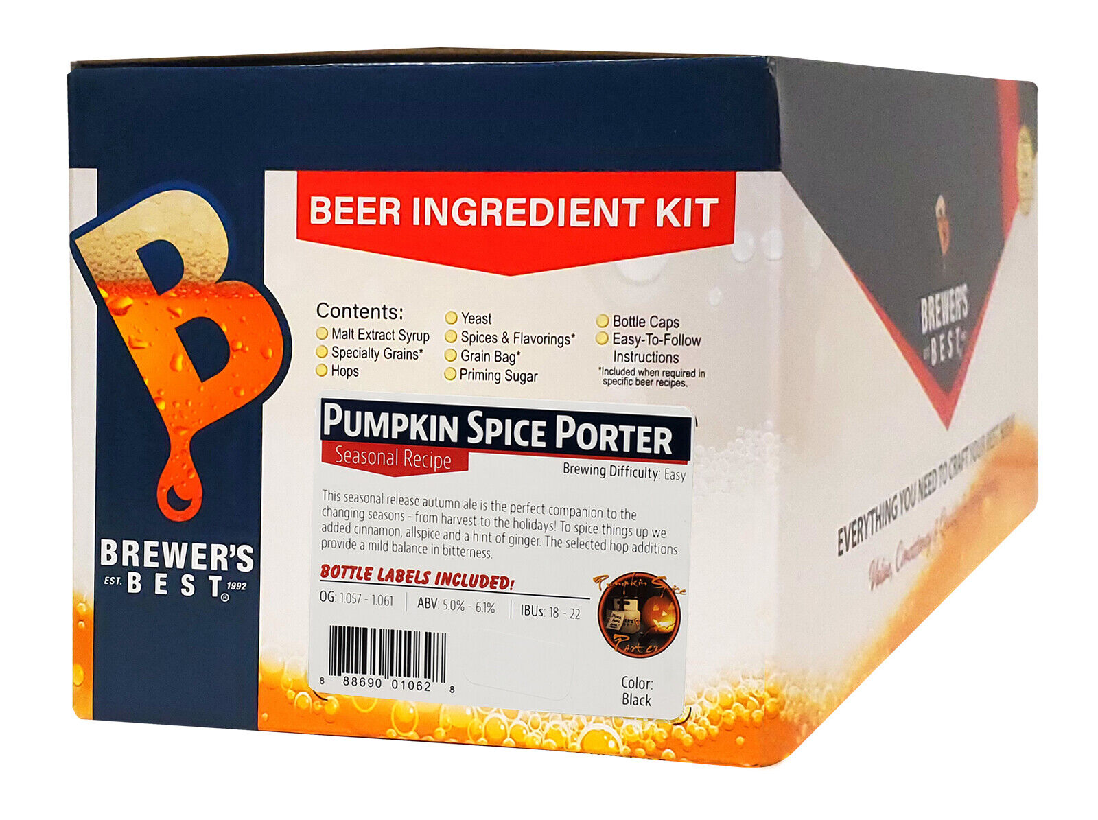 Brewer’s Best® Pumpkin Spice Porter Ingredient Kit (Seasonal)