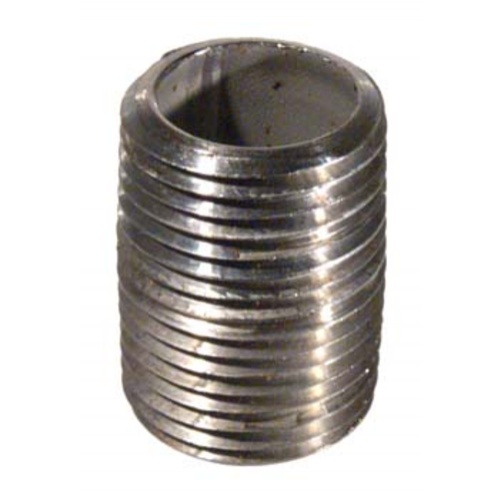 Close Nipple – 1/2″ NPT x 1" Stainless Steel
