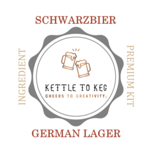 Schwarzbier German Lager – K2K Premium Beer Ingredient Kit (5 Gallons)