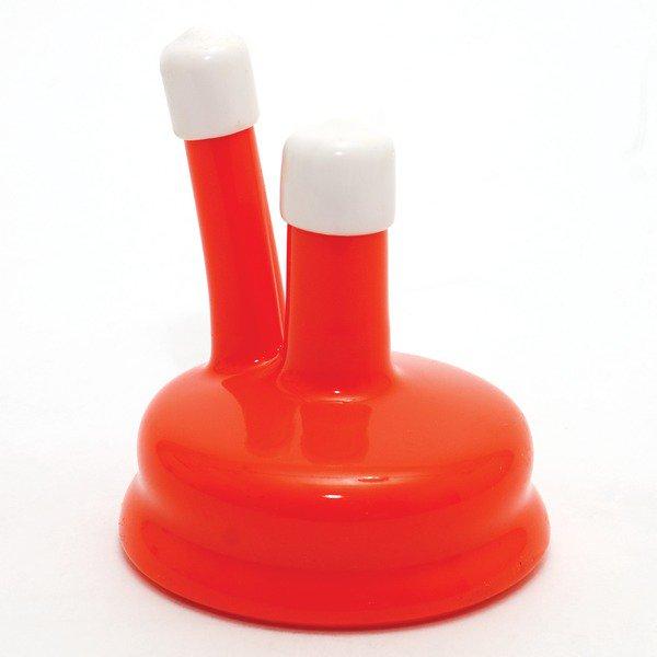 Carboy Cap - Orange (Fits 3 to 6 Gallon Glass Carboys)