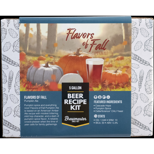 Flavors Of Fall Pumpkin Ale - Brewmaster Extract Beer Brewing Kit