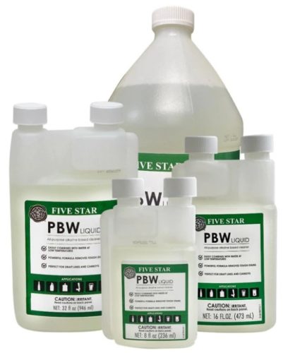 Five Star PBW Liquid Cleaner