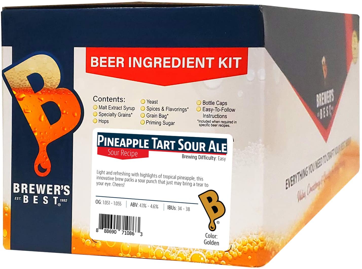 Brewer’s Best® Pineapple Tart Sour Ale Ingredient Kit