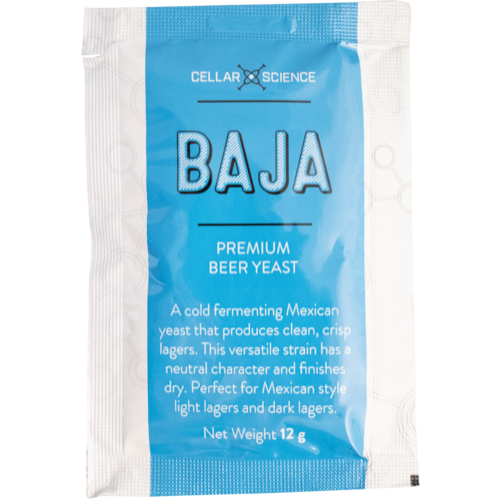 CellarScience® BAJA Dry Yeast | Mexican Lager | Premium Beer Yeast