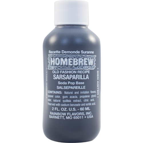 Rainbow Flavors | Sarsaparilla Extract | Old Fashion Recipe | Soda Pop Base