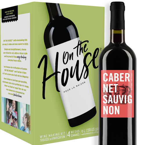 Cabernet Sauvignon Style Wine Making Kit - On The House™