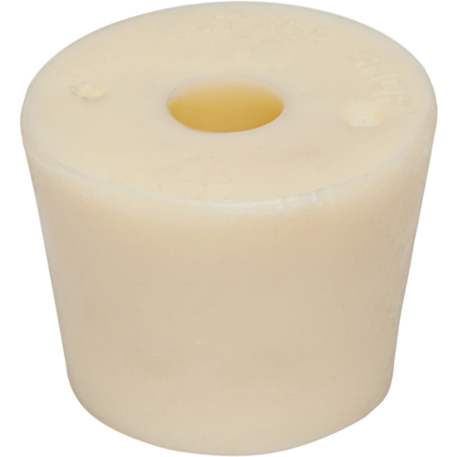 Rubber Stopper - #6 With Hole