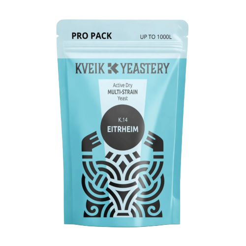 Kveik Yeastery | K.14 Eitrheim | Multi-Strain Kveik Yeast | Dry Beer Yeast