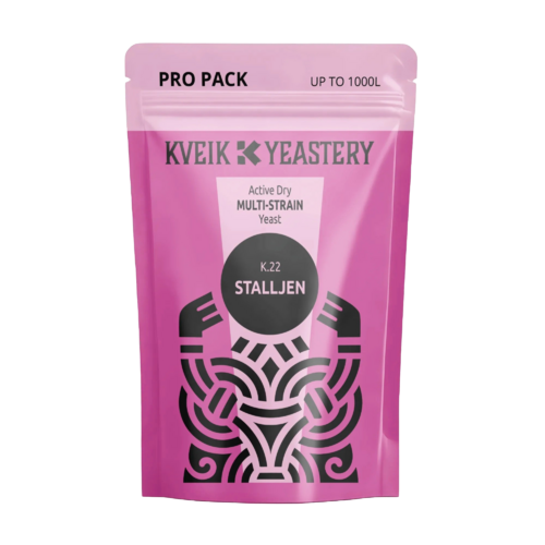 Kveik Yeastery | K.22 Stalljen | Multi-Strain Kveik Yeast | Dry Beer Yeast