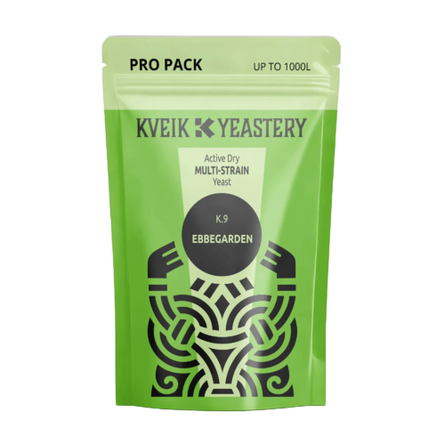 Kveik Yeastery | K.9 Ebbegarden | Multi-Strain Kveik Yeast | Dry Beer Yeast