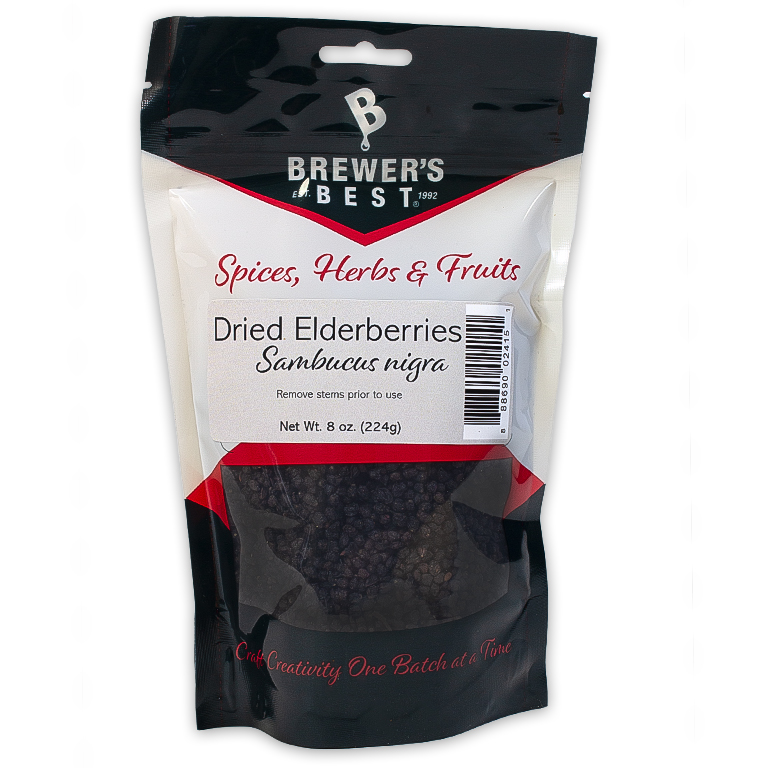 Dried Elderberries 8oz