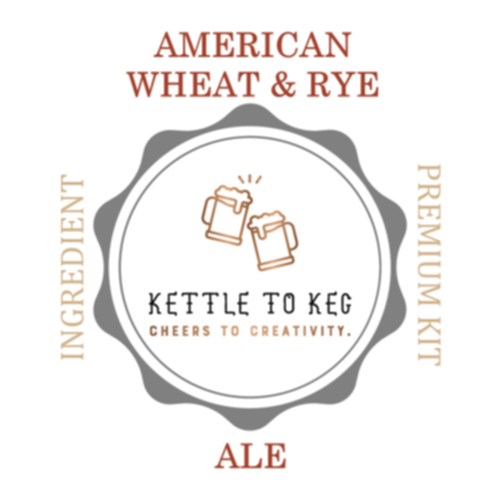 Wheat & Rye Ale – K2K Premium Beer Ingredient Kit (5 Gallons)