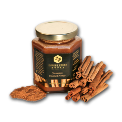 Creamed Cinnamon Raw Honey