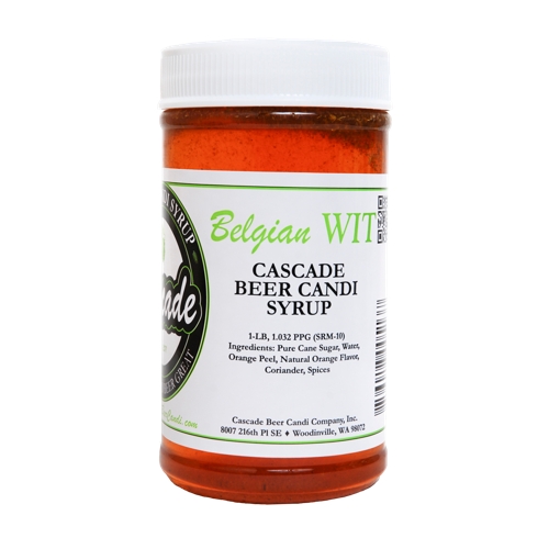 Cascade Beer Candi Syrup - Belgian Wit 1lb