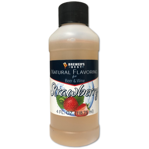 Strawberry Natural Flavoring Extract 4oz