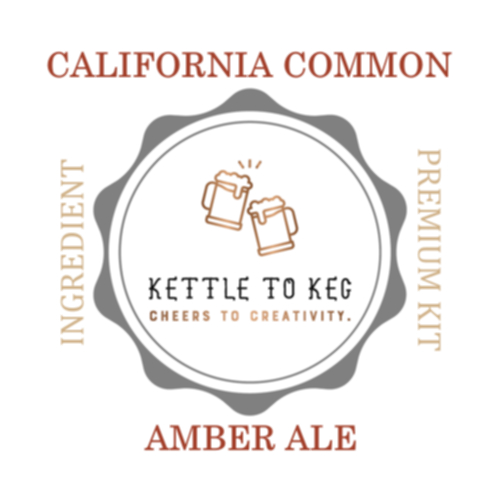 California Common Ale – K2K Premium Beer Ingredient Kit (5 Gallons)