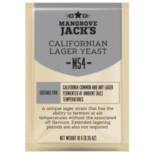 Mangrove Jack’s – M54 Californian Lager Dry Yeast 10g