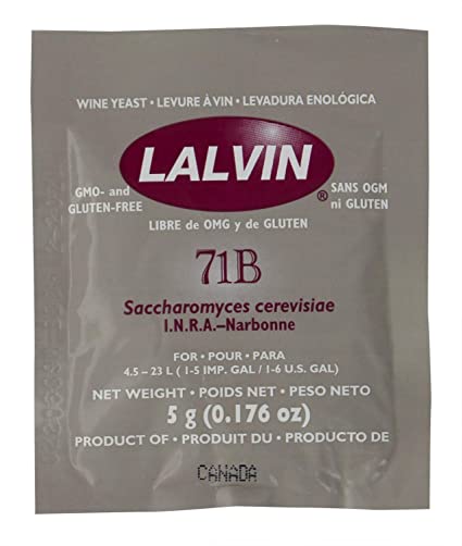 Lalvin – 71B Dry Yeast 5g